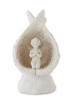 Cheap 🎉 Zingz & Thingz Light-Up Praying Angel Figurine 2.25x2.87x4.87" 🔥
