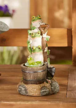 Best reviews of 🔔 Zingz & Thingz Frog and Turtle Solar Statue 10.5x7x11" 😀 -Cheap Joyland Shop Belk 472