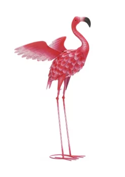 Best Sale 🥰 Zingz & Thingz Bright Standing Flamingo Looking Back 14.25x7.75x33" 🌟 -Cheap Joyland Shop Belk 487