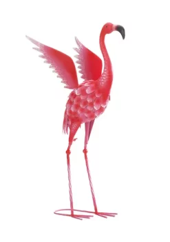Best Sale 🥰 Zingz & Thingz Bright Standing Flamingo Looking Back 14.25x7.75x33" 🌟 -Cheap Joyland Shop Belk 489