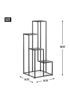 Budget 🌟 Zingz & Thingz Modern Four Tier Plant Stand 15.75x15.75x39.25" 🔥 -Cheap Joyland Shop Belk 530