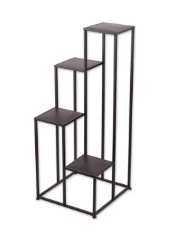 Budget 🌟 Zingz & Thingz Modern Four Tier Plant Stand 15.75x15.75x39.25" 🔥 -Cheap Joyland Shop Belk 531