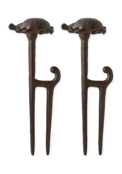 New ⌛ Zingz & Thingz Turtle Hose Guider (Set of 2) 🧨 -Cheap Joyland Shop Belk 535