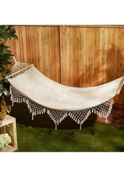 Brand new 🔥 Zingz & Thingz Cape Cod Canvas Hammock 47.25x106.25x0" 😉 -Cheap Joyland Shop Belk 557