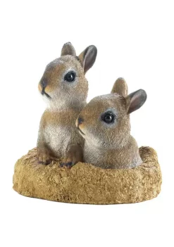 Deals 🔥 Zingz & Thingz Peek-A-Boo Garden Bunnies Décor 6.5”x5.5”x6” ⭐ -Cheap Joyland Shop Belk 571