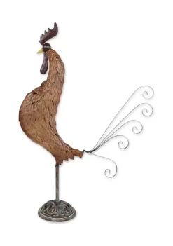 Cheapest 🤩 Zingz & Thingz Metal Sculpture Rooster 15x6x31" ✔️ -Cheap Joyland Shop Belk 645