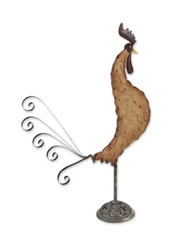 Cheapest 🤩 Zingz & Thingz Metal Sculpture Rooster 15x6x31" ✔️ -Cheap Joyland Shop Belk 646