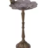 Best Sale 🛒 Zingz & Thingz Songbird Valley Rustic Iron Birdbath 💯