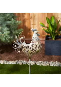 Promo 🔥 Zingz & Thingz Rooster Garden Stake ✨ -Cheap Joyland Shop Belk 665