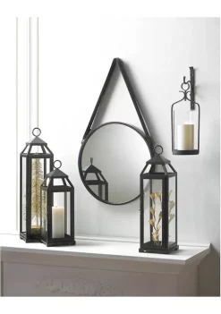 Brand new 👏 Zingz & Thingz Hanging Mirror with Faux Leather Strap 15.75x1x27.75” ✔️ -Cheap Joyland Shop Belk 682