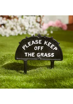 Deals 💯 Zingz & Thingz Please Keep Off The Grass Garden Stake 🔥 -Cheap Joyland Shop Belk 703