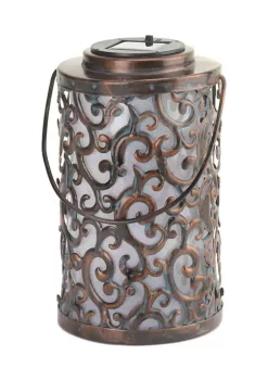 Promo 👏 Zingz & Thingz Garden Gate Solar Lantern - 8.25" 🤩
