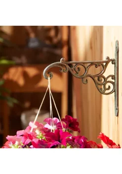 Flash Sale 🔔 Zingz & Thingz Ornate Cast Iron Planter Bracket 🔔 -Cheap Joyland Shop Belk 774