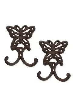 Best reviews of 🔔 Zingz & Thingz Buttefly Wall Hook (Set of 2) 💯