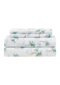 Coupon 💯 Joyland Coastal Palm Trees Sheet Set 🧨