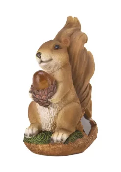 Brand new 🌟 Zingz & Thingz Squirrel Solar Statue 3.75x4.5x7.25" 🌟