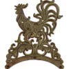 Flash Sale ⌛ Zingz & Thingz Rooster Cast Iron Hose Organizer 🎉