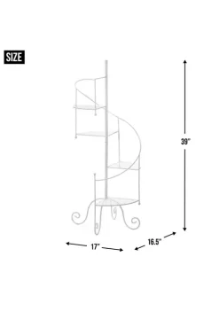 Brand new 👍 Zingz & Thingz Spiral Showcase Plant Stand 17x16.5x39" 🔔 -Cheap Joyland Shop Belk 880