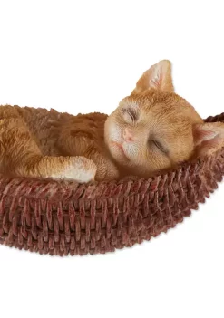 Cheap 😉 Zingz & Thingz Napping Cat on Hammock Figurine 7x3.75x3.75" ❤️ -Cheap Joyland Shop Belk 902