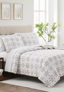 Buy 😀 Joyland Snowflake Quilt Set ⭐