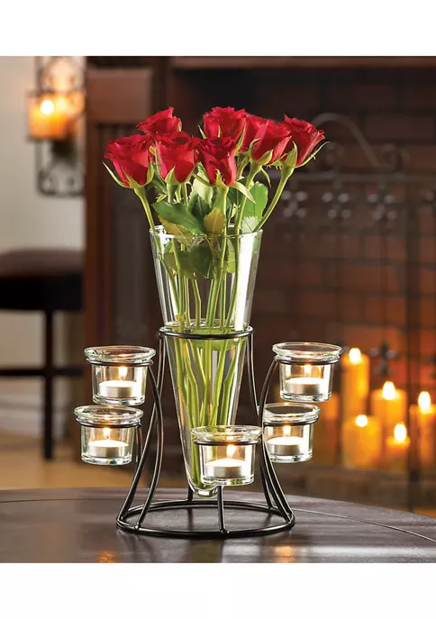 Coupon π Zingz & Thingz Circular Candle Stand with Vase - 10.25" x 9.75" x 10.75" π 2 Coupon π Zingz & Thingz Circular Candle Stand with Vase - 10.25" x 9.75" x 10.75" π - Image 2