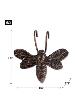 Best Sale 🔥 Zingz & Thingz Bee Cast Iron Pot Hanger (Set of 4) ✔️ -Cheap Joyland Shop Belk 961